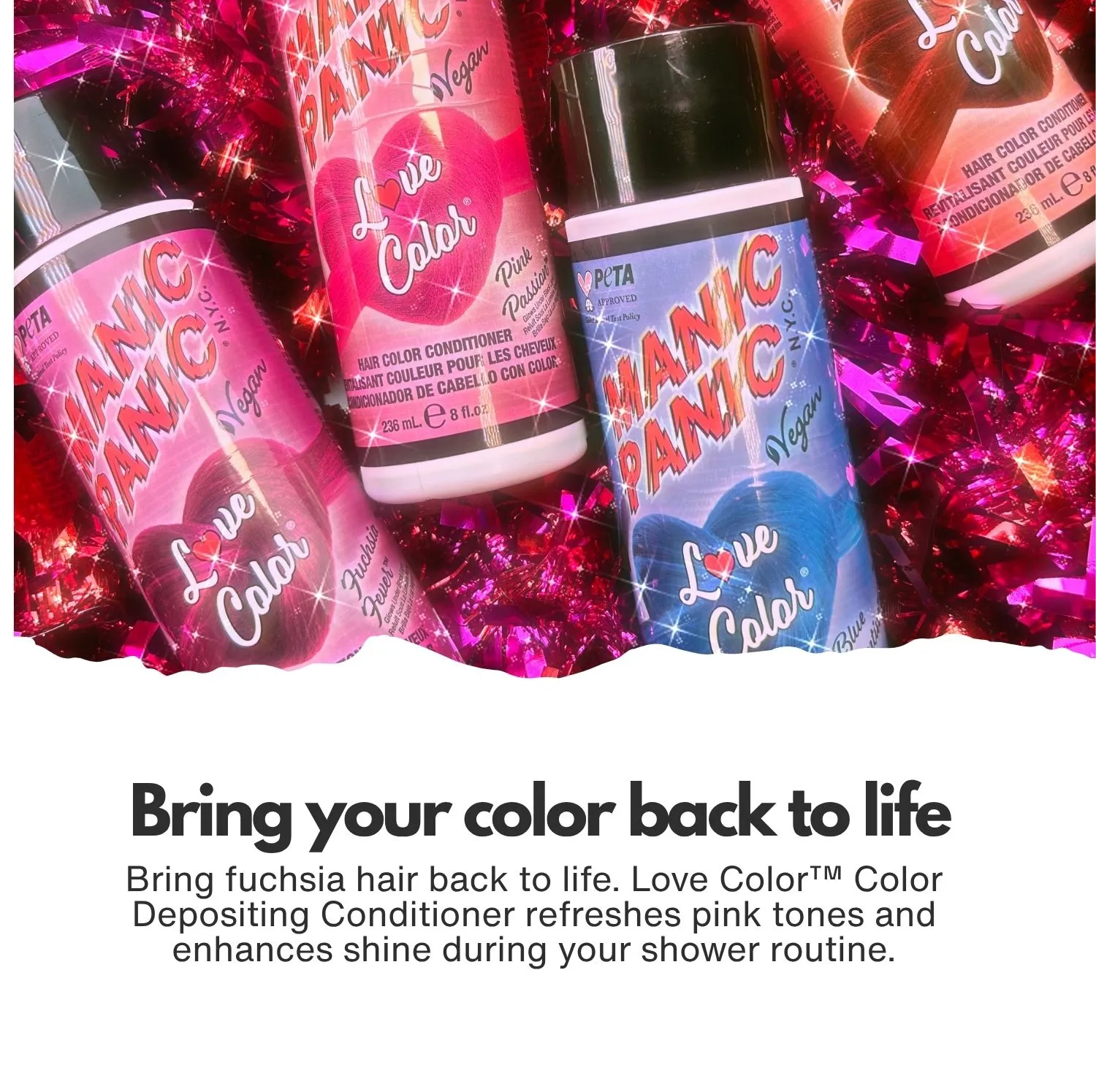 Love Color™ Pink Passion Color Depositing Conditioner - Image 5