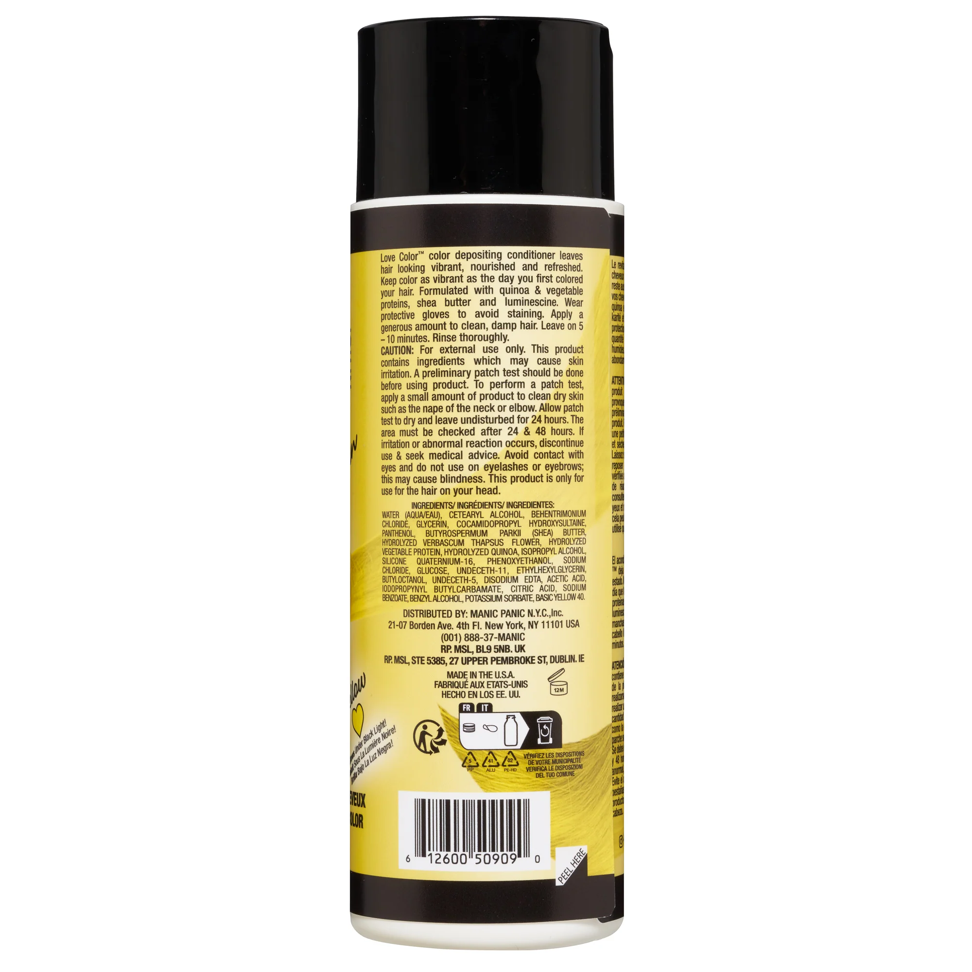 Love Color™ Yellow Heart™ Color Depositing Conditioner - Image 4
